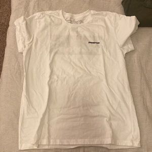 White Patagonia t shirt